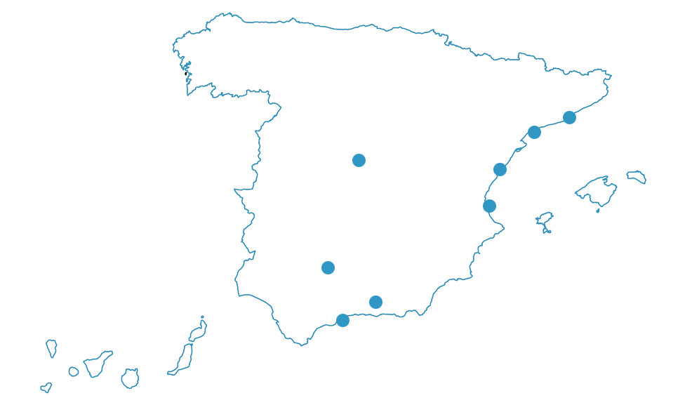 Mapa CultureXperience